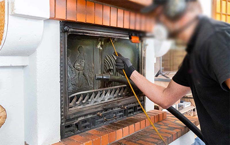 Ramonage - Ets Le Compagnon Couvreur : ramoneur en Normandie : Ramonage des conduits de cheminées à foyer ouvert, inserts, foyers fermés, poêles à bois, chaudières ... intervention dans la Manche (50), le Calvados (14), l'Eure (27), l'Orne (61) et la Seine-Maritime (76). ETS LE COMPAGNON COUVREUR